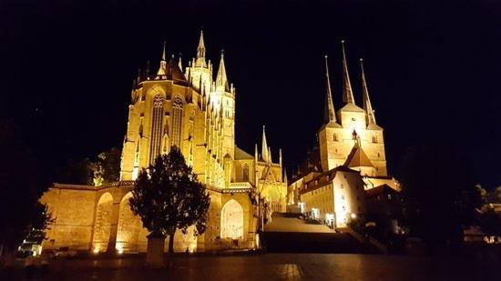 zentrumnahe Privatzimmer Erfurt Exterior foto