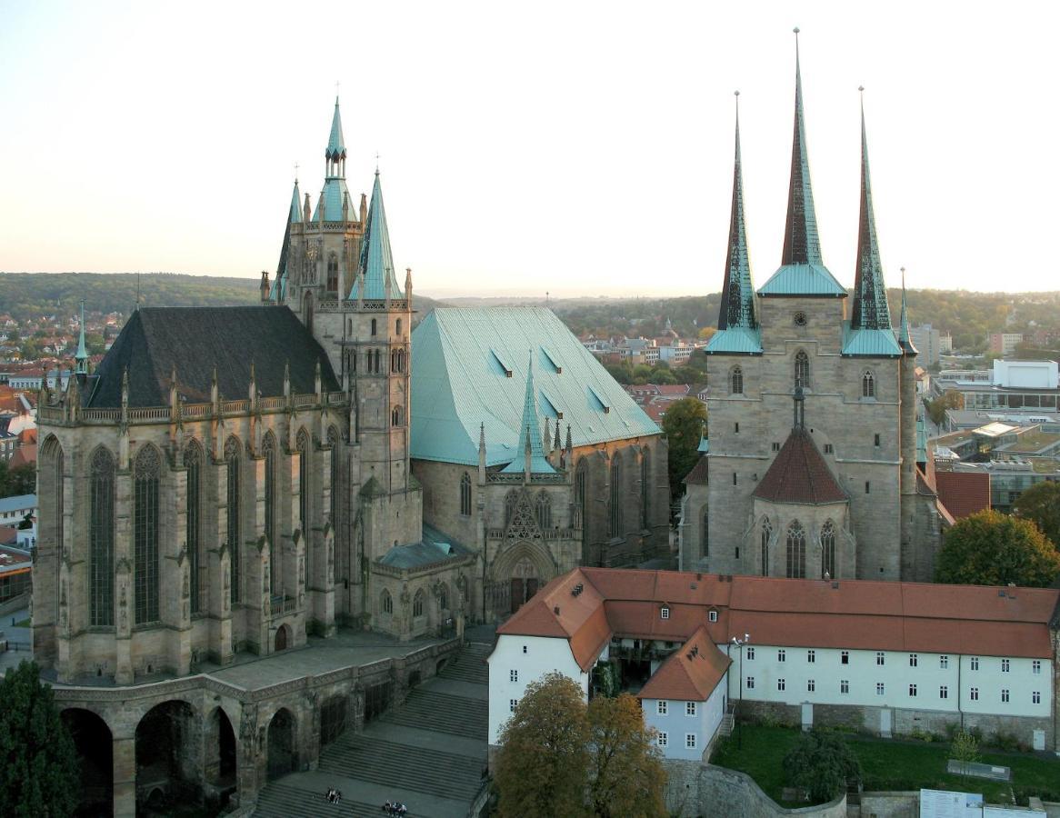 zentrumnahe Privatzimmer Erfurt Exterior foto