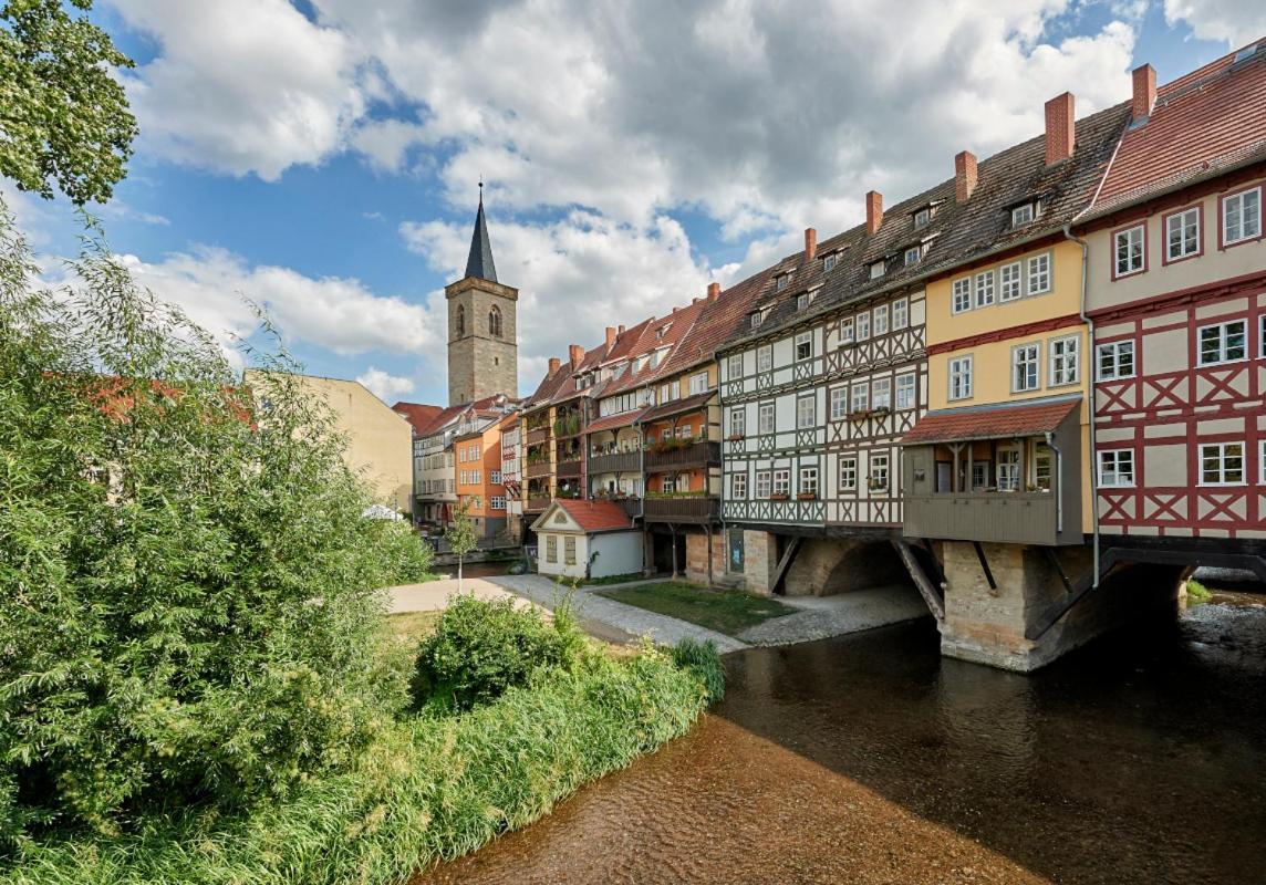zentrumnahe Privatzimmer Erfurt Exterior foto
